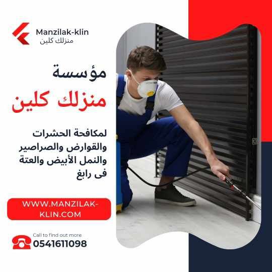  شركة رش حشرات في رابغ 